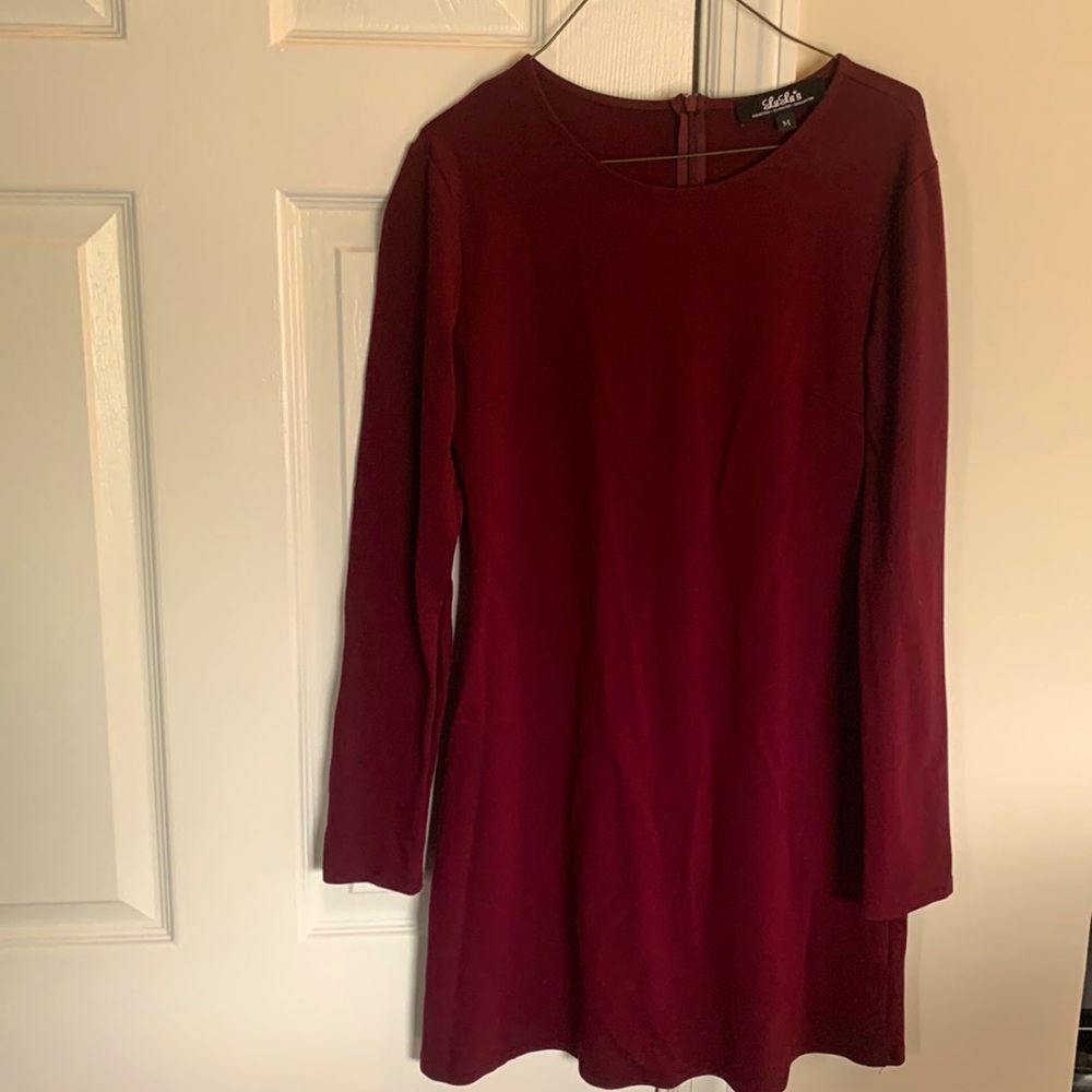 Lulus maroon dress size medium